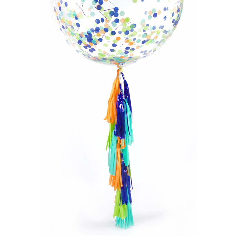 36” Dino Confetti Balloon, Decorative Balloons, Jamboree 