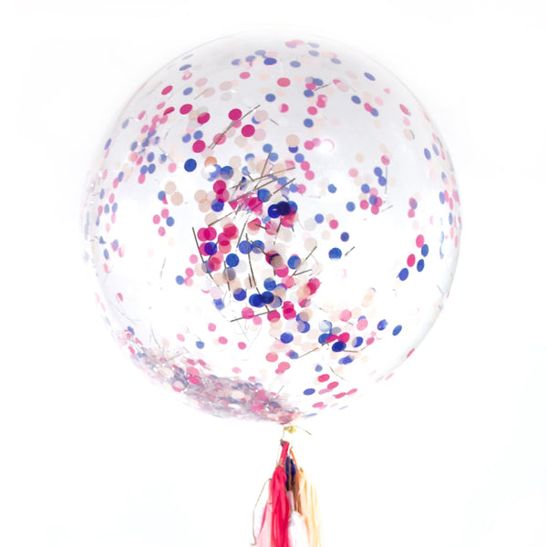36” Macaroon Confetti Balloon, Decorative Balloons, Jamboree 