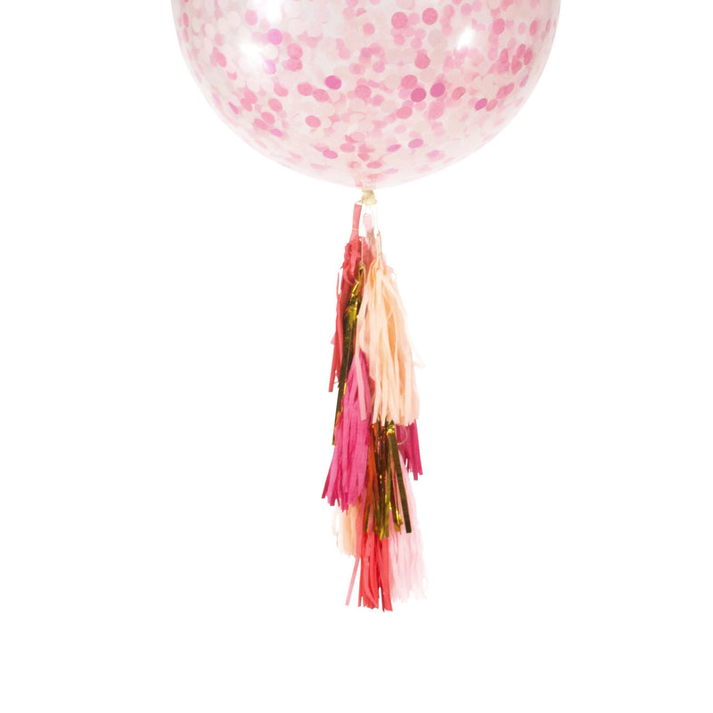 36” Strawberry Sangria Confetti Balloon, Decorative Balloons, Jamboree 