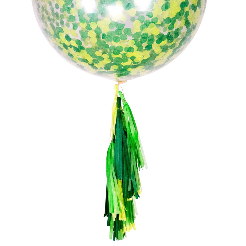 36" Lucky Charm Confetti Balloon, Decorative Balloons, Jamboree 