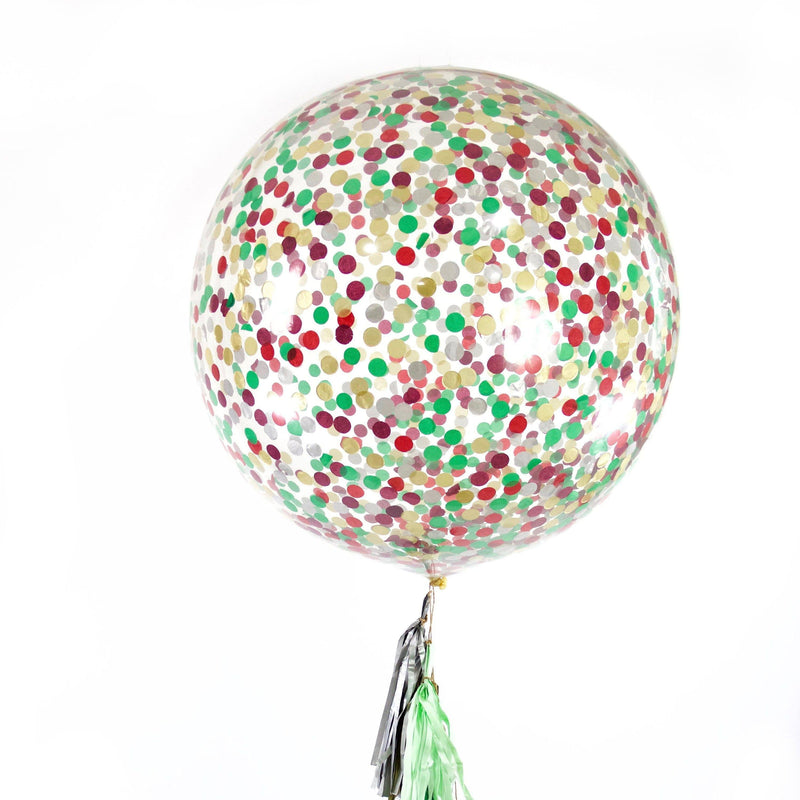 36” Enchanted Forest Confetti Balloon, Decorative Balloons, Jamboree 