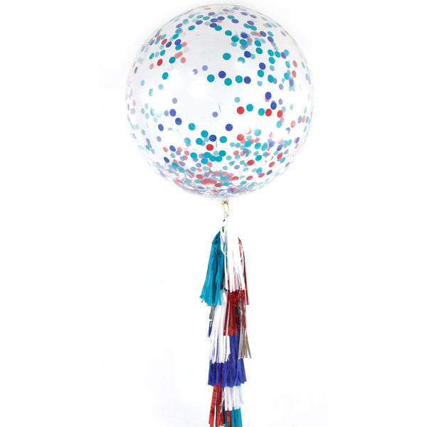 36” Evening Sparklers Confetti Balloon, Decorative Balloons, Jamboree 