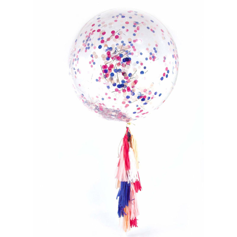 36” Macaroon Confetti Balloon, Decorative Balloons, Jamboree 