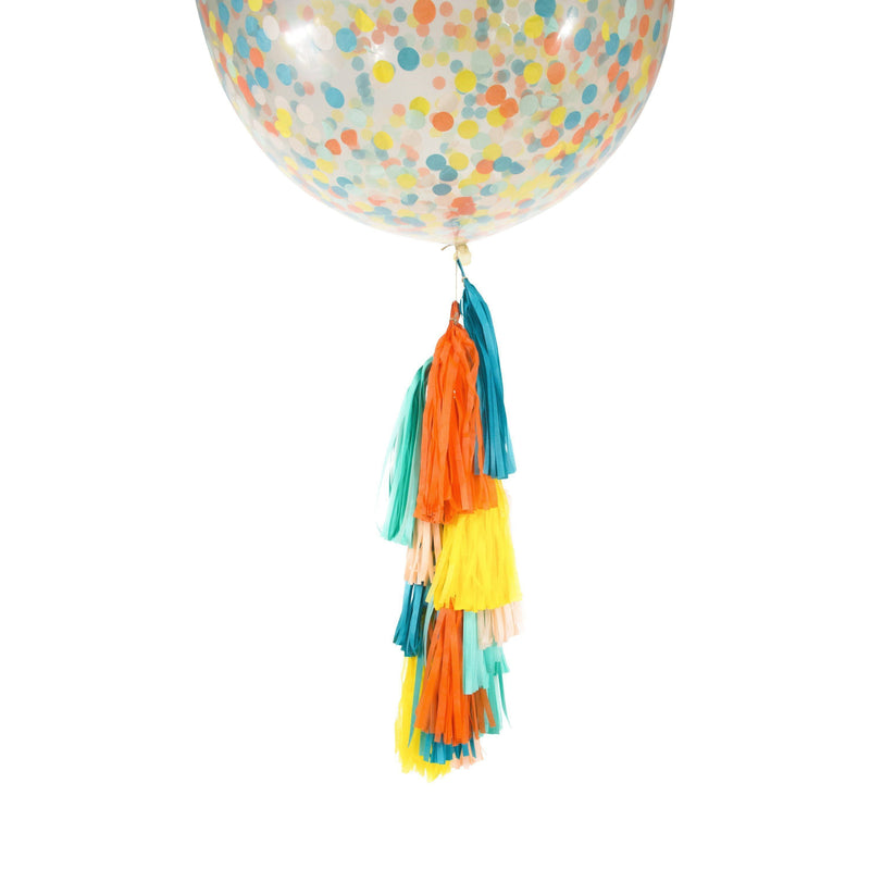 36” Retro Carousel Confetti Balloon, Decorative Balloons, Jamboree 