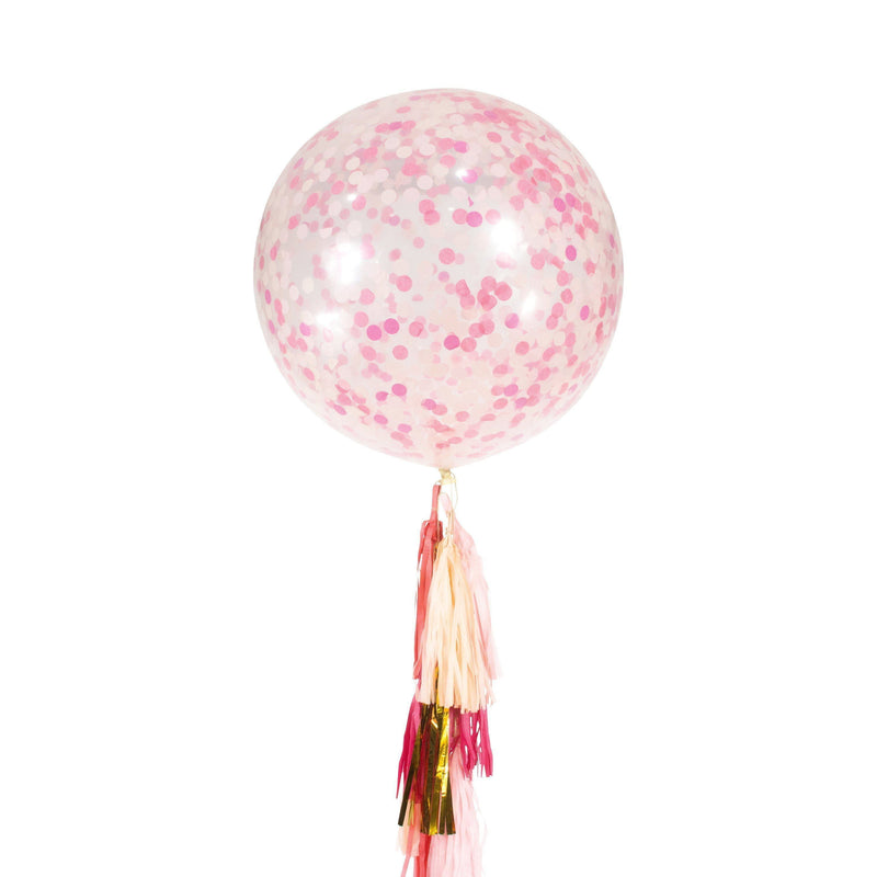 36” Strawberry Sangria Confetti Balloon, Decorative Balloons, Jamboree 