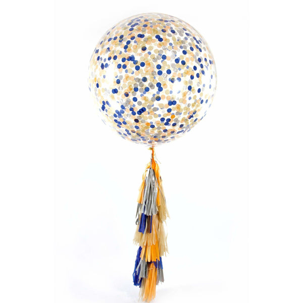 36” Wild One Confetti Balloon, Decorative Balloons, Jamboree 