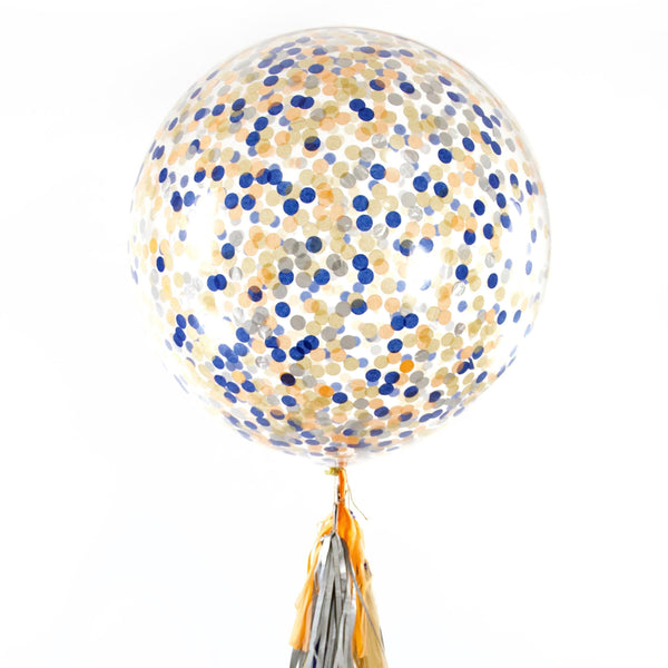 36” Wild One Confetti Balloon, Decorative Balloons, Jamboree 
