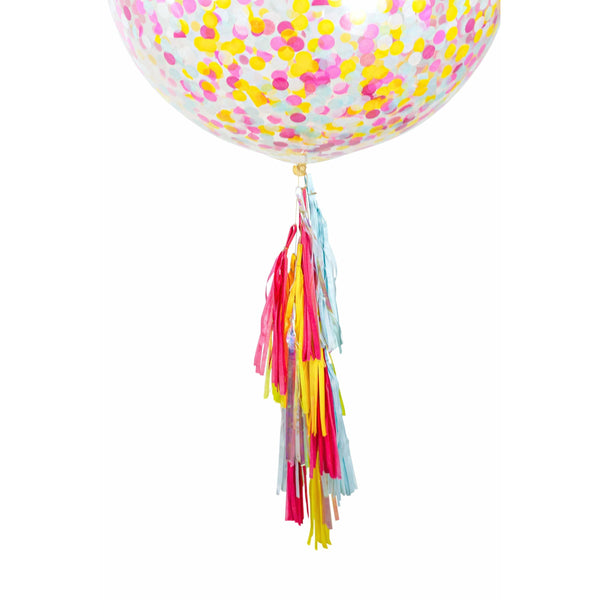 36" Disney Princess Squad Confetti Balloon, Decorative Balloons, Jamboree 