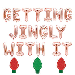 Getting Jingly With It Balloon Banner, , Jamboree 