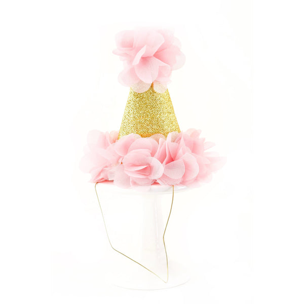 Pink Mini First Birthday Photoshoot Hat, Party Hats & Sashes, Jamboree 
